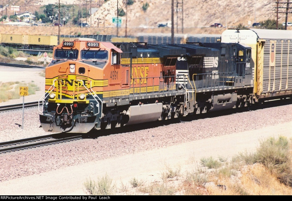 Westbound racks and stacks